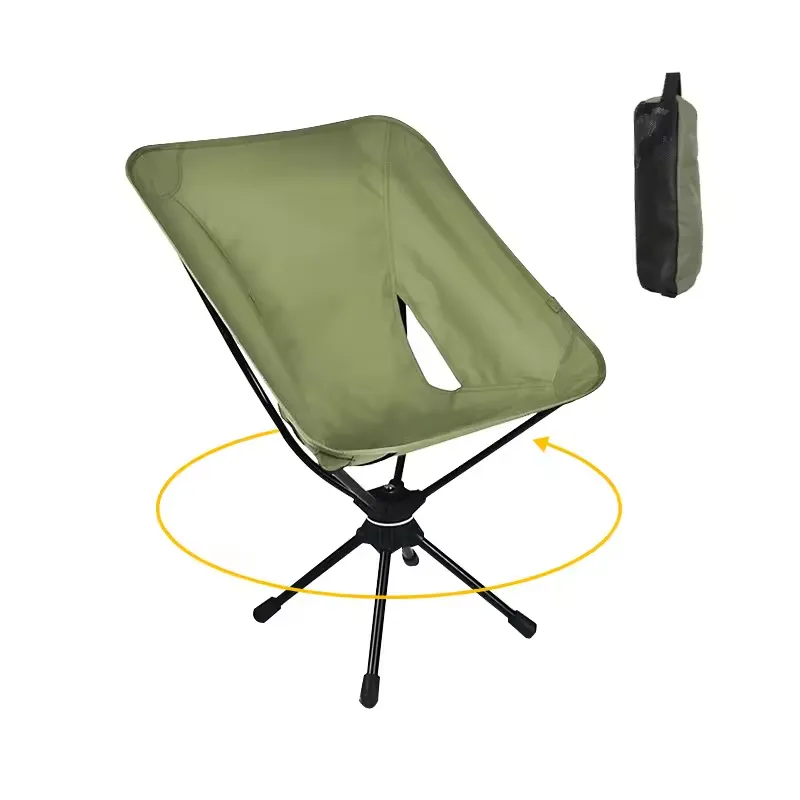 Utomhus 360° roterande månstol